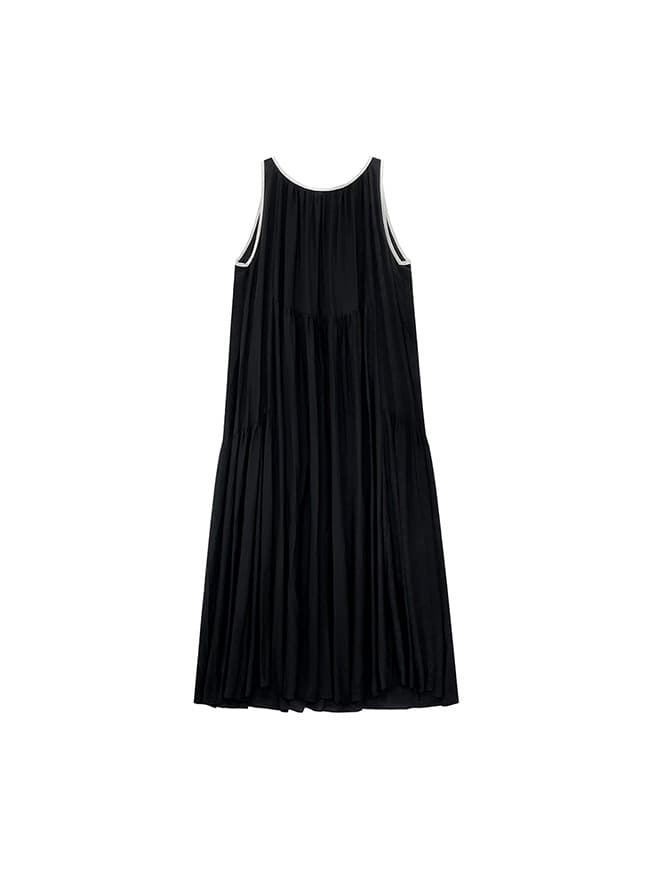 Shirring Maxi Dress