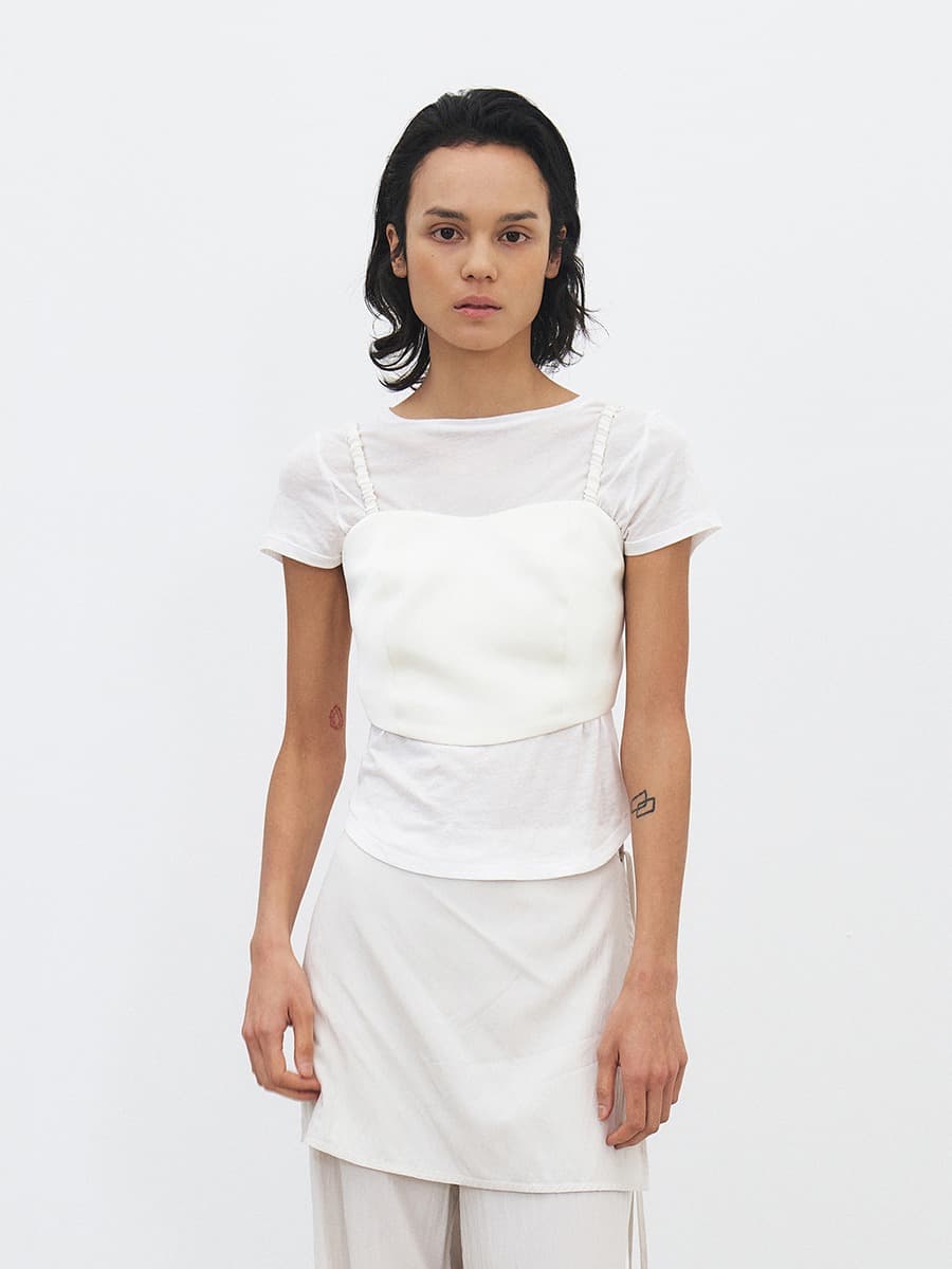 TFR BANDING BUSTIER_CREAM