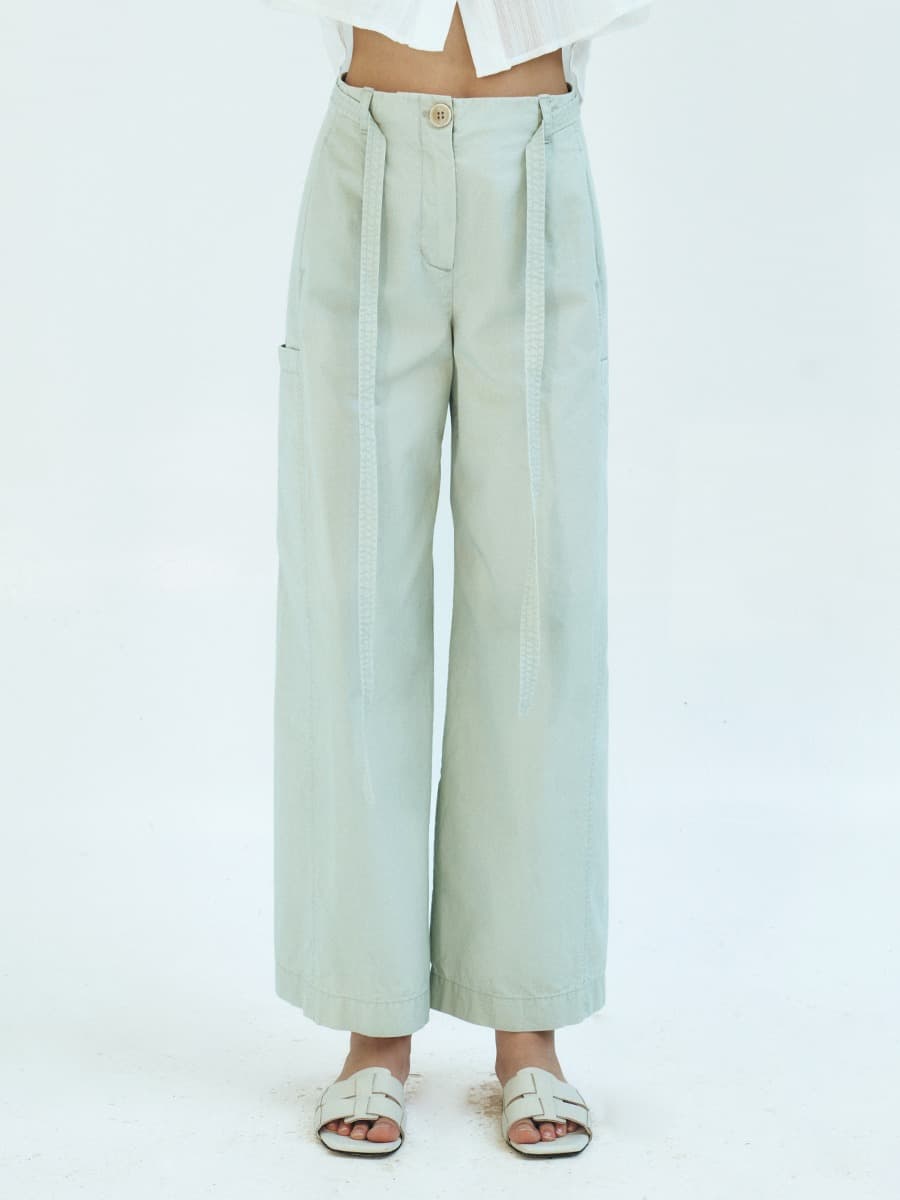 TFR DIVIDED WASHING TROUSERS_MINT