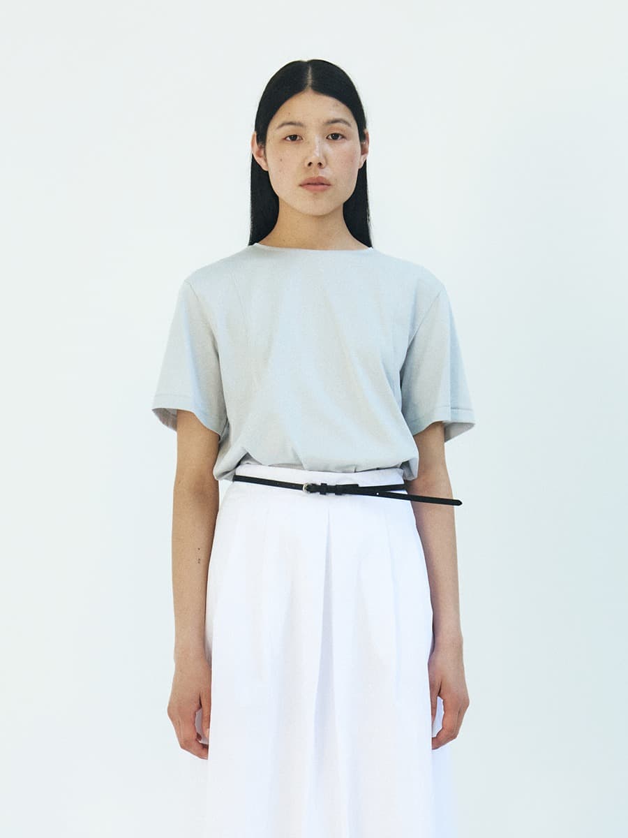 RTS ARMHOLE STITCH SILKET TOP_SKY
