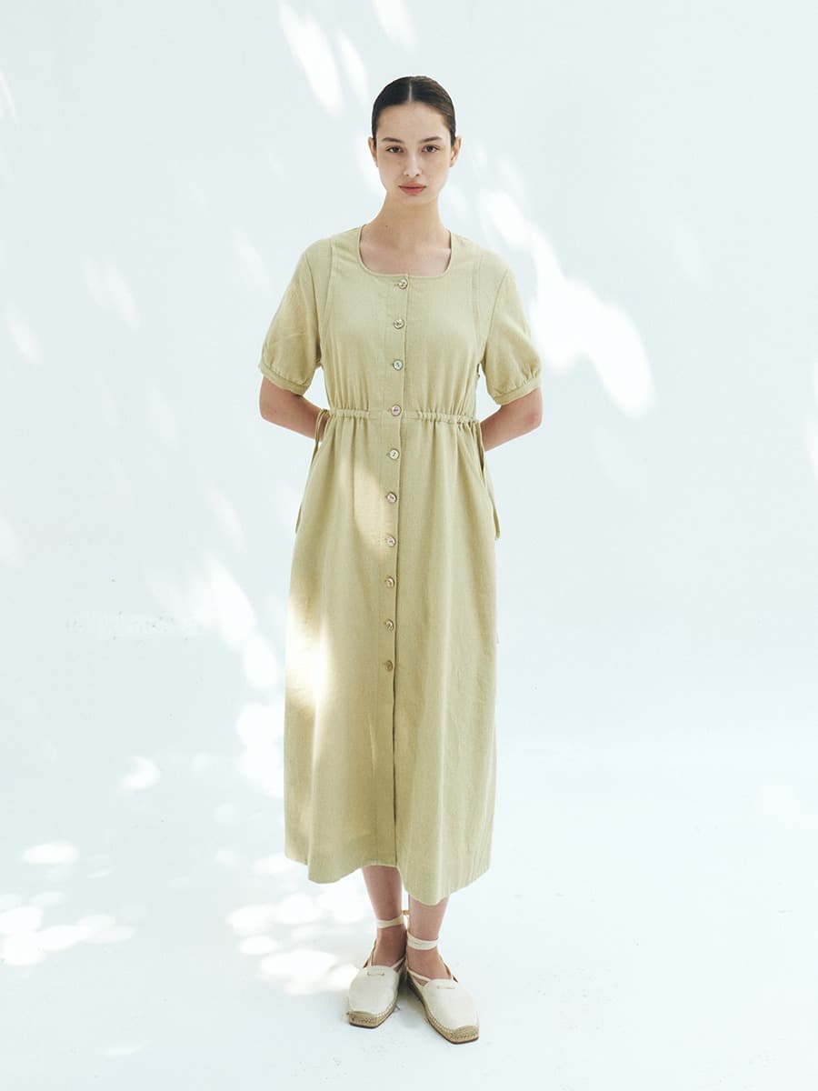 TFR ARMHOLE STITCH DRESS_MINT