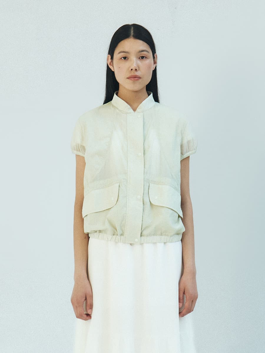 TFR REVERSIBLE CAP SLEEVE JUMPER_MINT