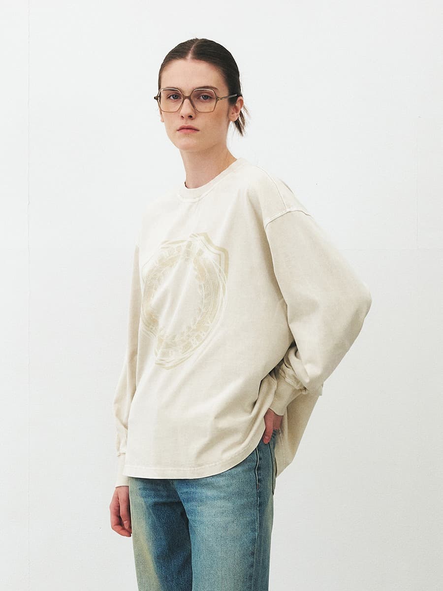 TFF PIGMENT DYEING LAUREL TOP_BEIGE