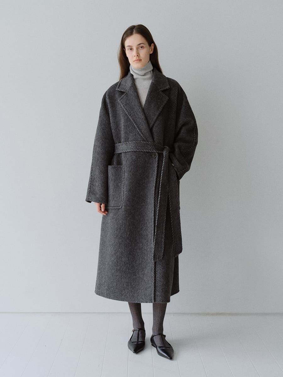 TFF ALPACA LARGO COAT_GREY TWILL