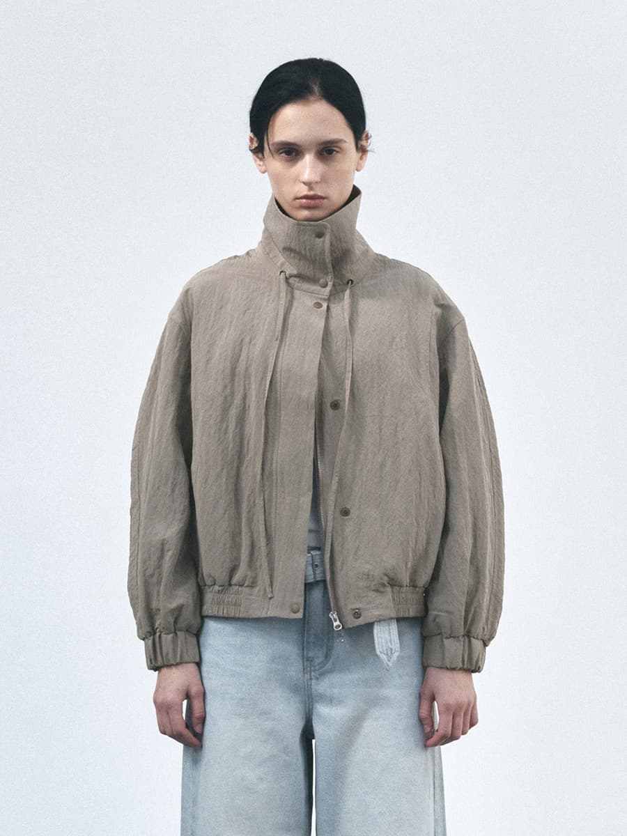 TVS HIGH NECK STRING JUMPER_BEIGE