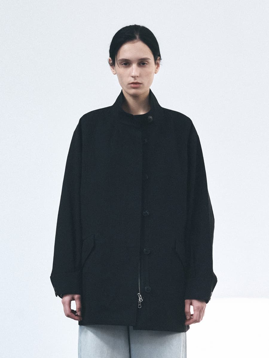 TVS HIGH NECK WORK JUMPER_BLACK