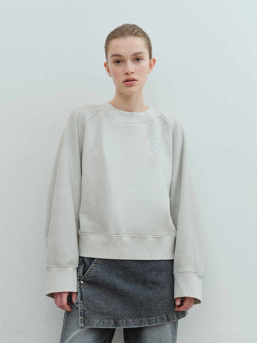 TVS EVALUATION LEVEL PIGMENT SWEATSHIRT_L-GREY