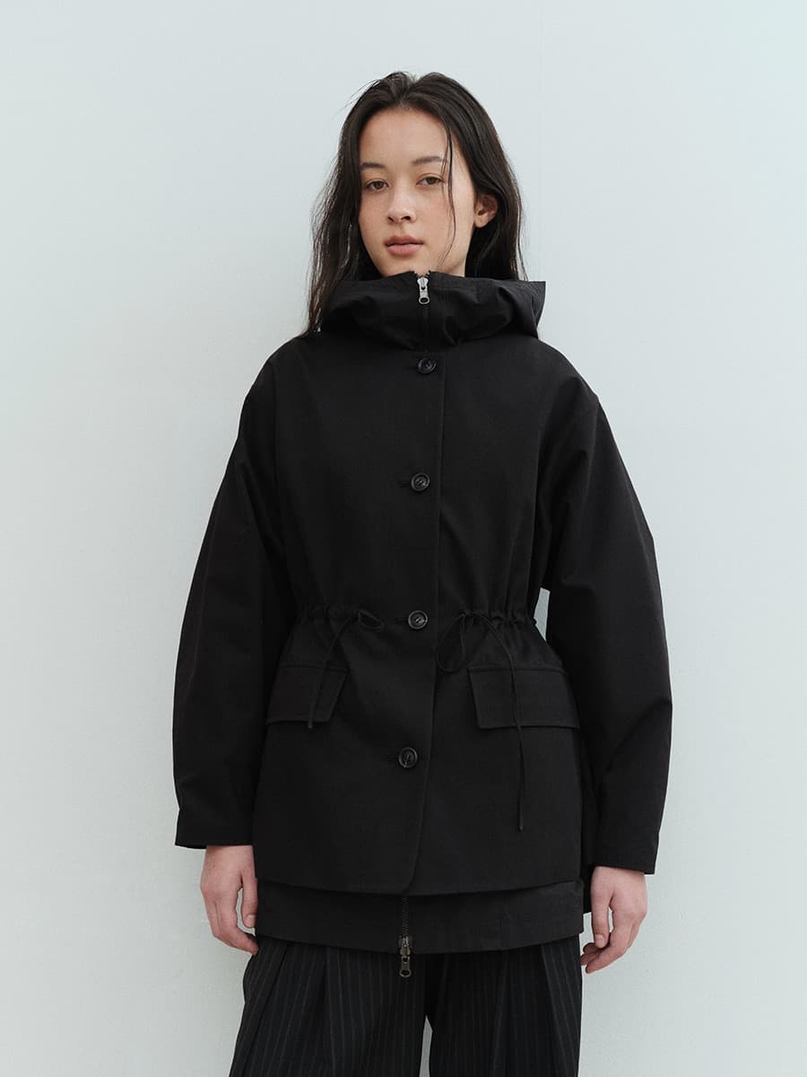TVS REVERSIBLE HOODED JUMPER_BLACK
