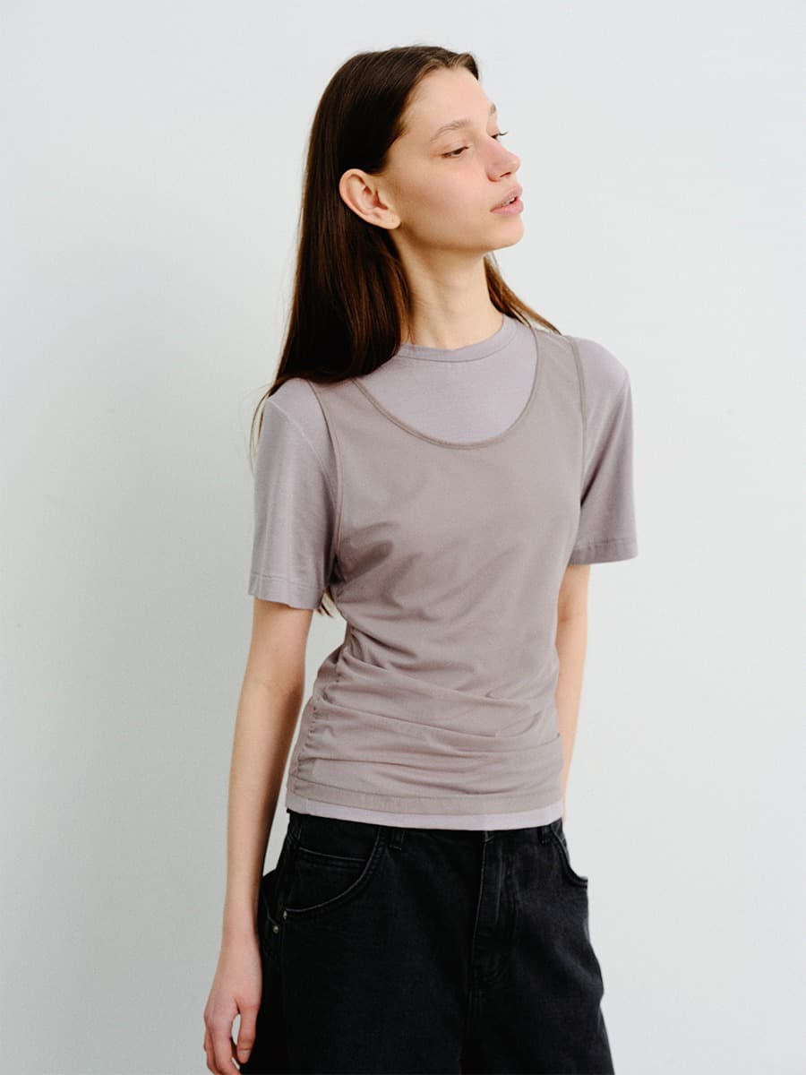 TVR MESH LAYERED TOP_LAVENDER