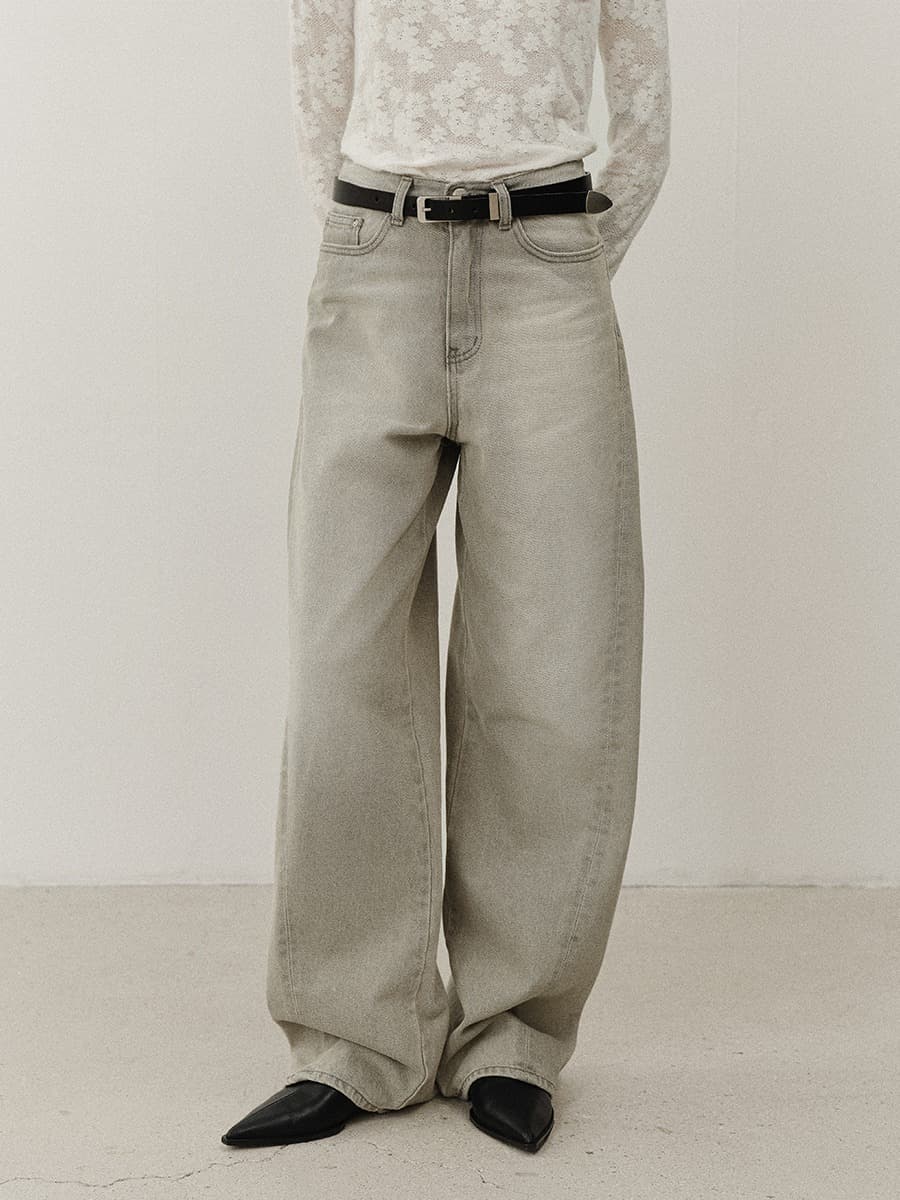 TVF CURVED DIVIDED DENIM_GREY