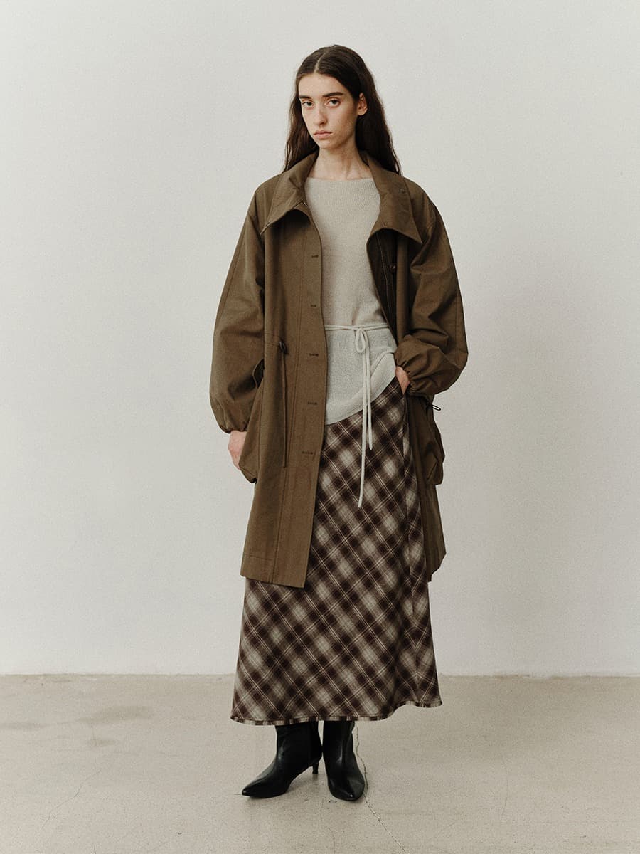 TVF HIGH NECK SAFARI JUMPER_BROWN