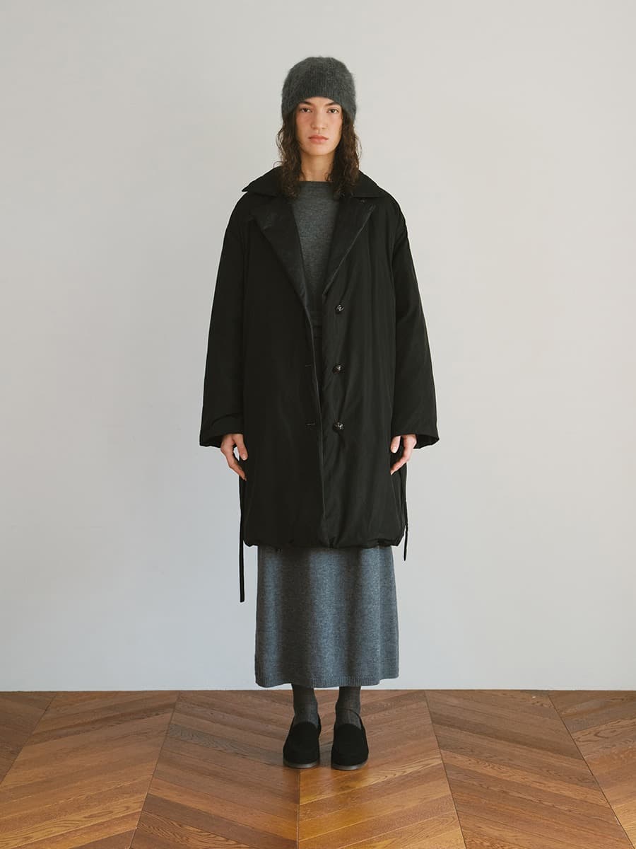 TVW REVERSIBLE GOOSE DOWN COAT_BLACK