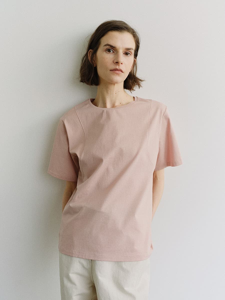 RTS ARMHOLE STITCH SILKET TOP_PINK