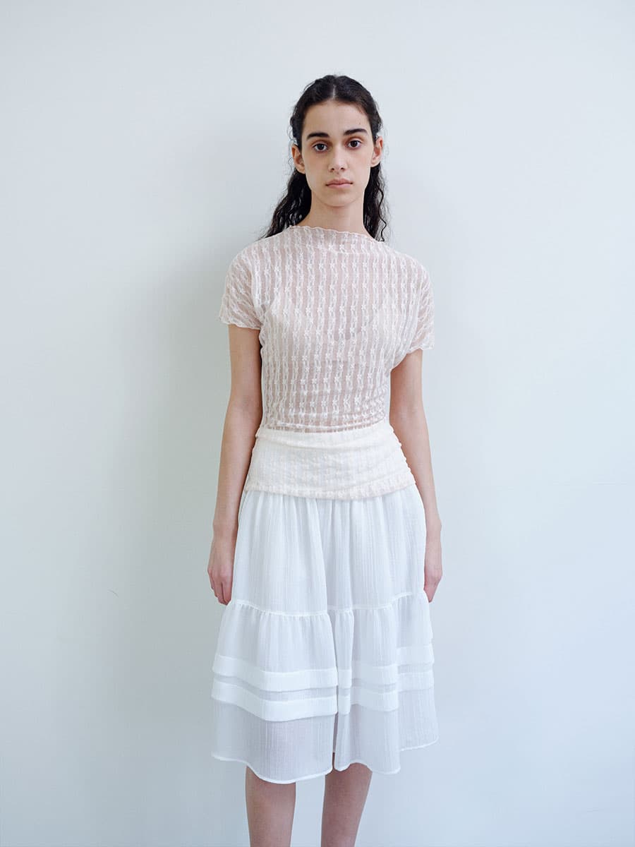 TIR LACE MOCK NECK TOP_PINK — vue 4