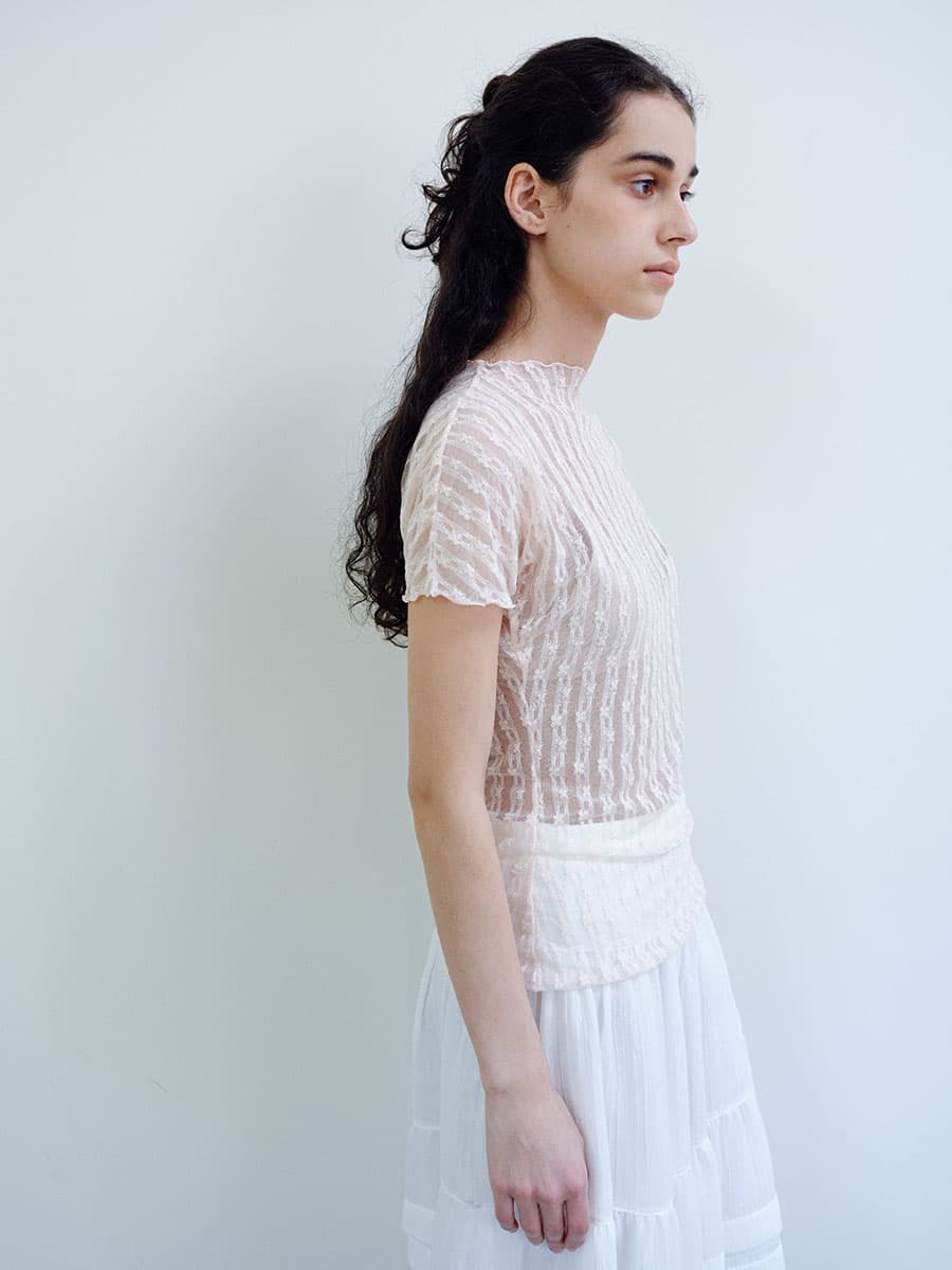 TIR LACE MOCK NECK TOP_PINK — vue 9