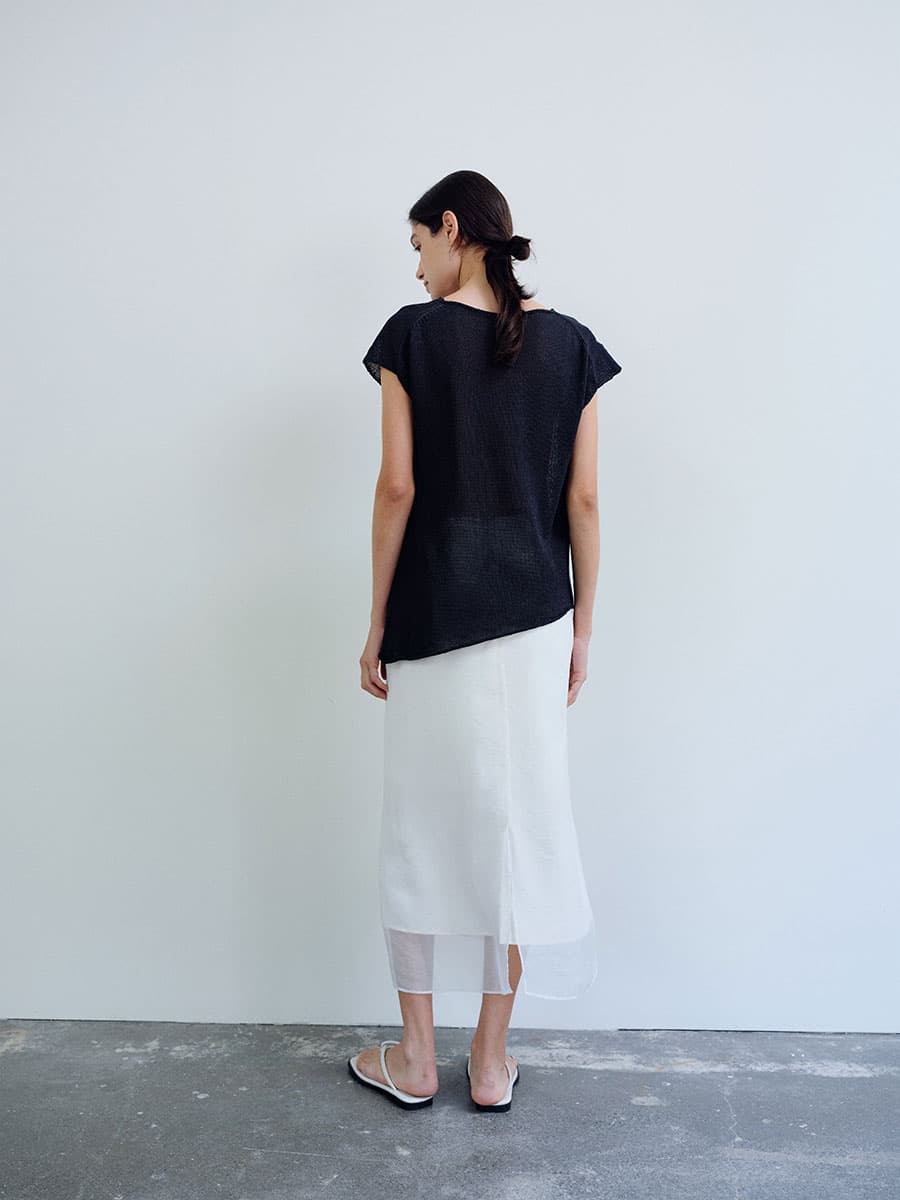 TIR DRAPE NECK KNIT TOP_D-GREY — vue 8