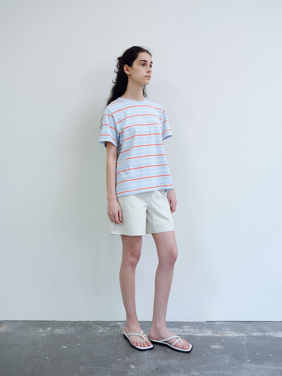 TIR MULTI STRIPE T-SHIRT_SKY BLUE — vue 7
