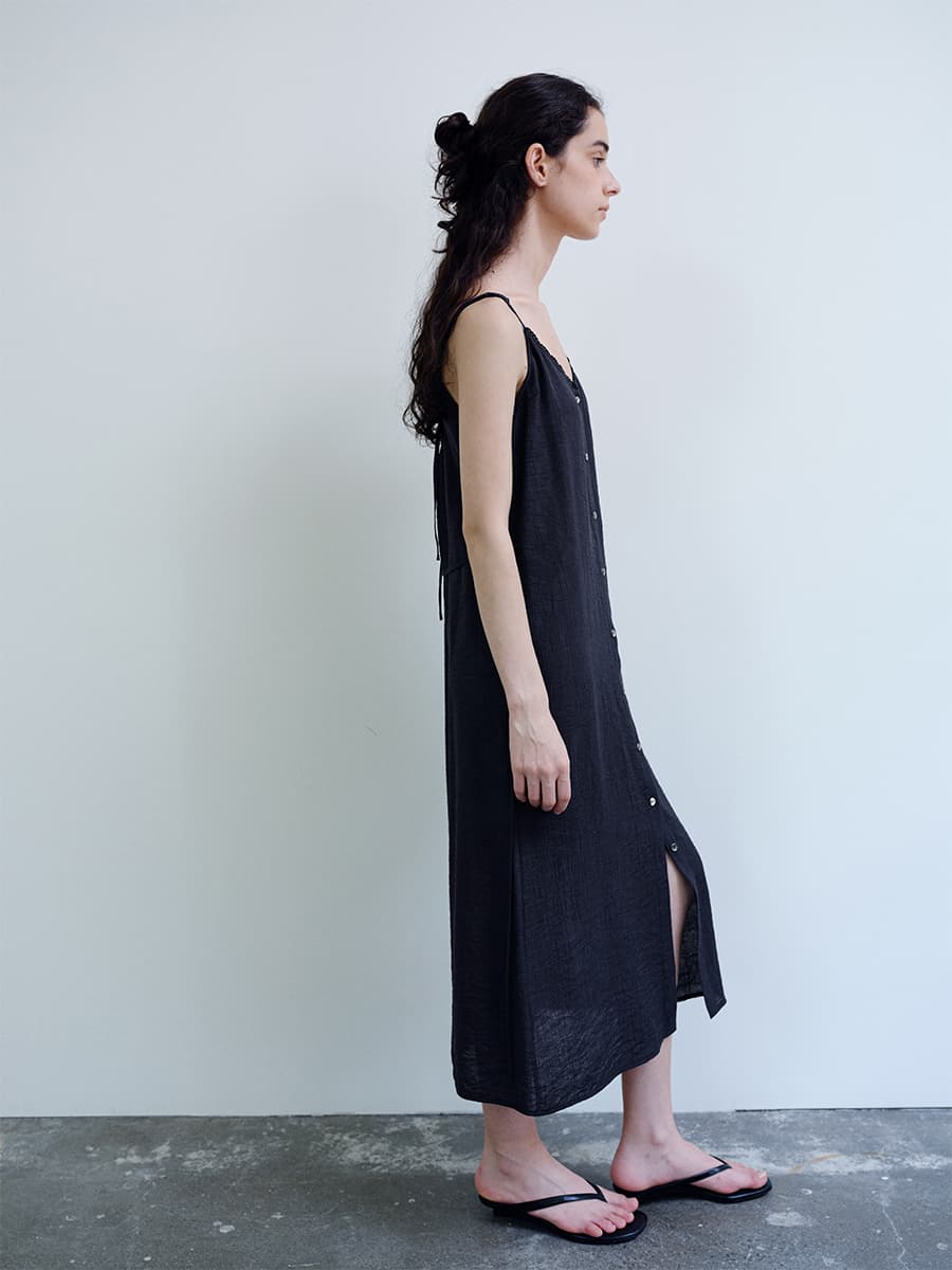 TIR LAYERED LACE DRESS_NAVY — vue 4