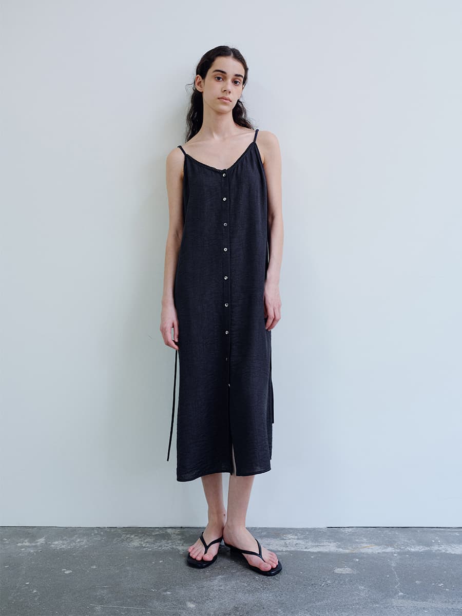 TIR LAYERED LACE DRESS_NAVY — vue 6