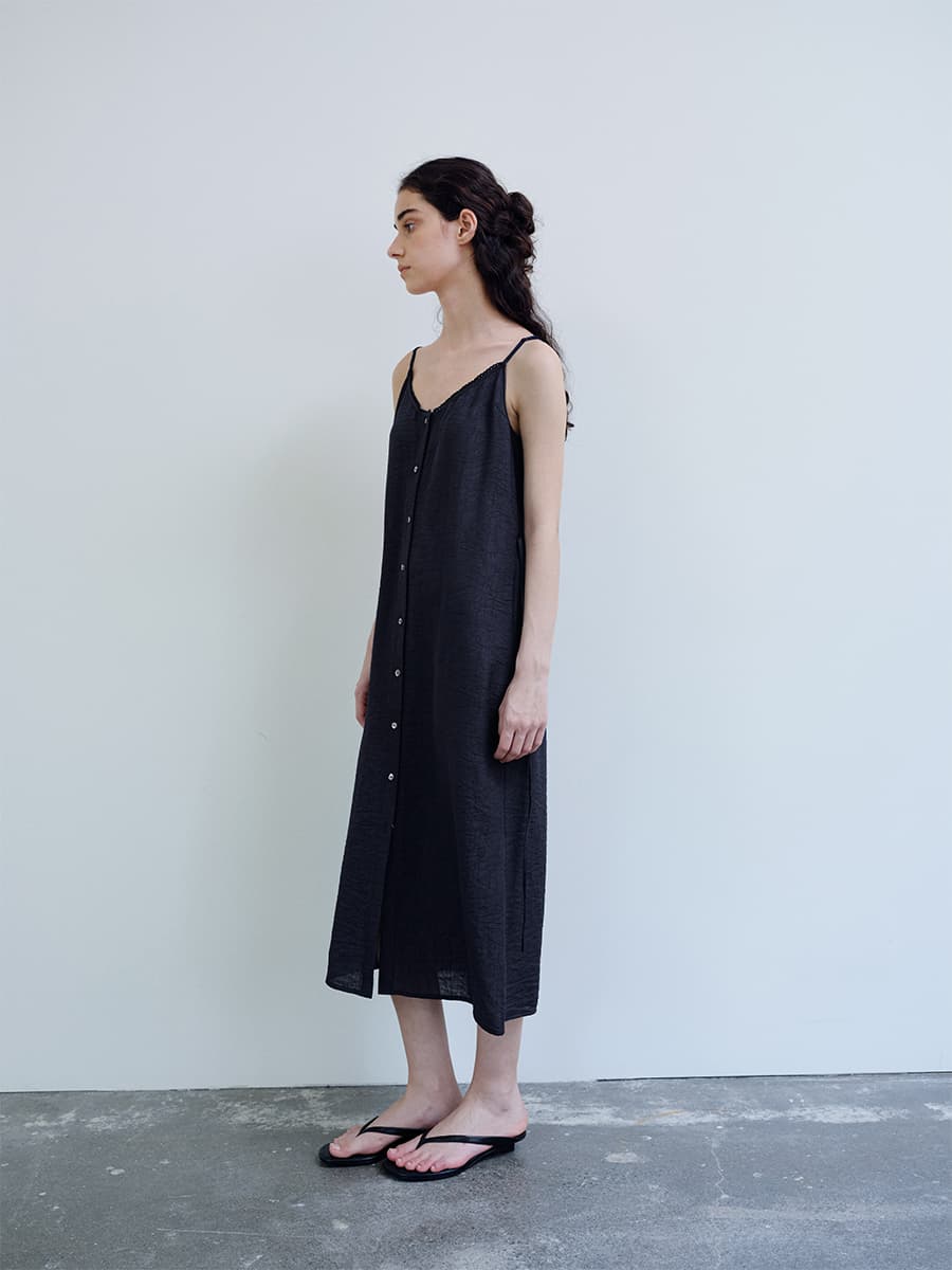 TIR LAYERED LACE DRESS_NAVY — vue 8