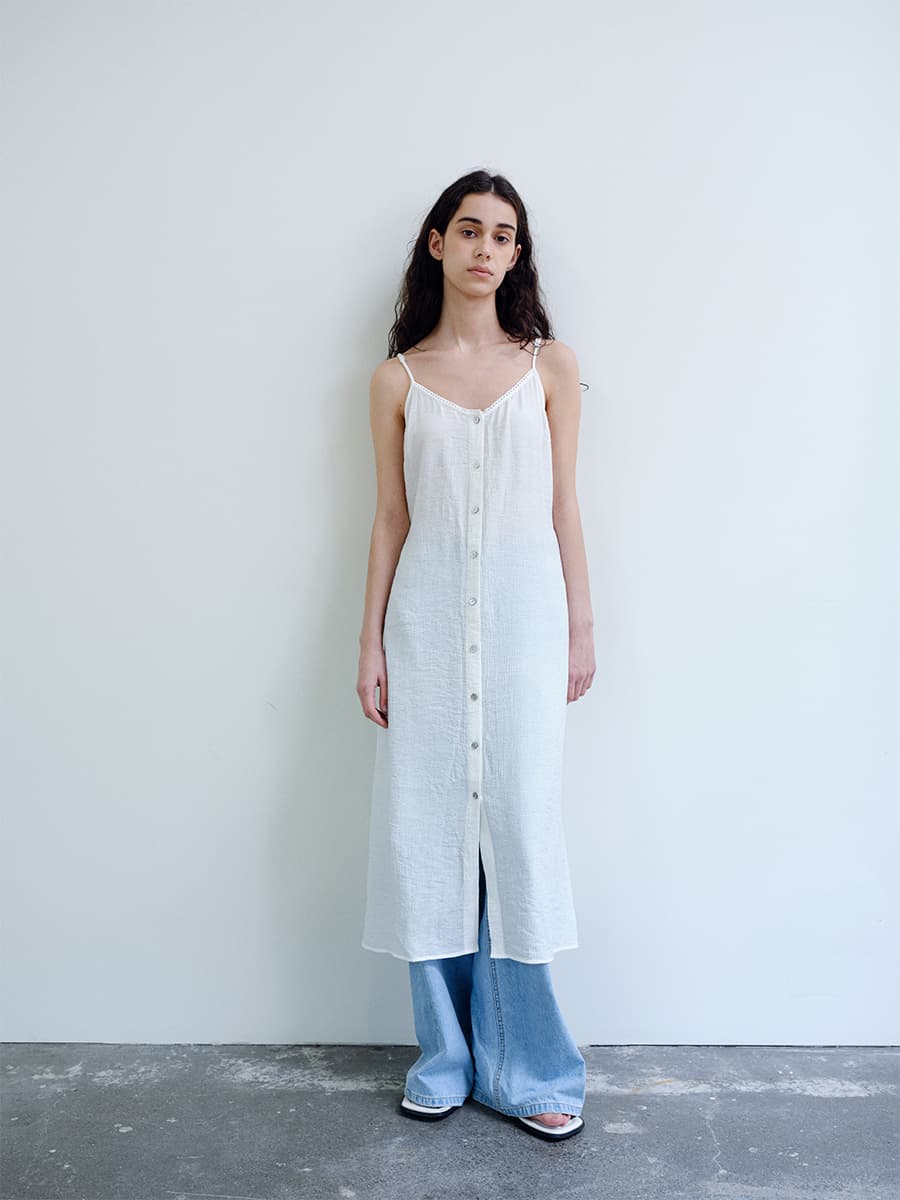 TIR LAYERED LACE DRESS_IVORY — vue 6