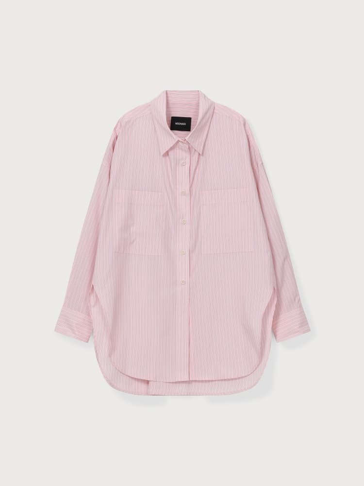 OVERFIT SHIRT - BLUE STRIPE