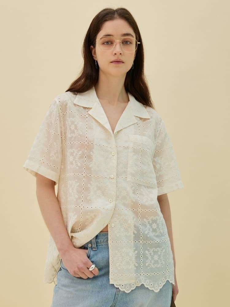 SILKY H LINE SKIRT - OLIVE