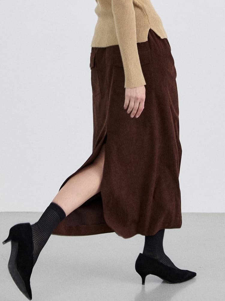 MAVE RIBBED KNIT CARDIGAN - SAND