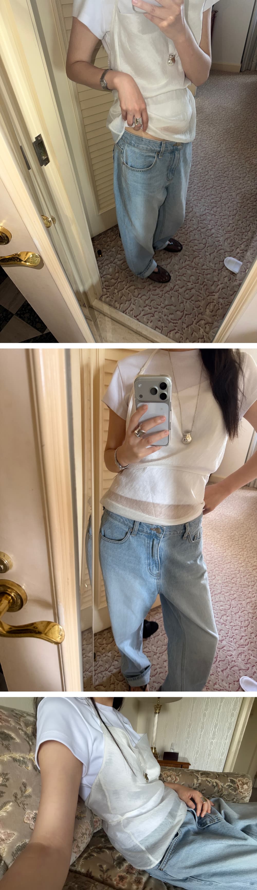SUI HALTERNECK TOP - WHITE — vue 2