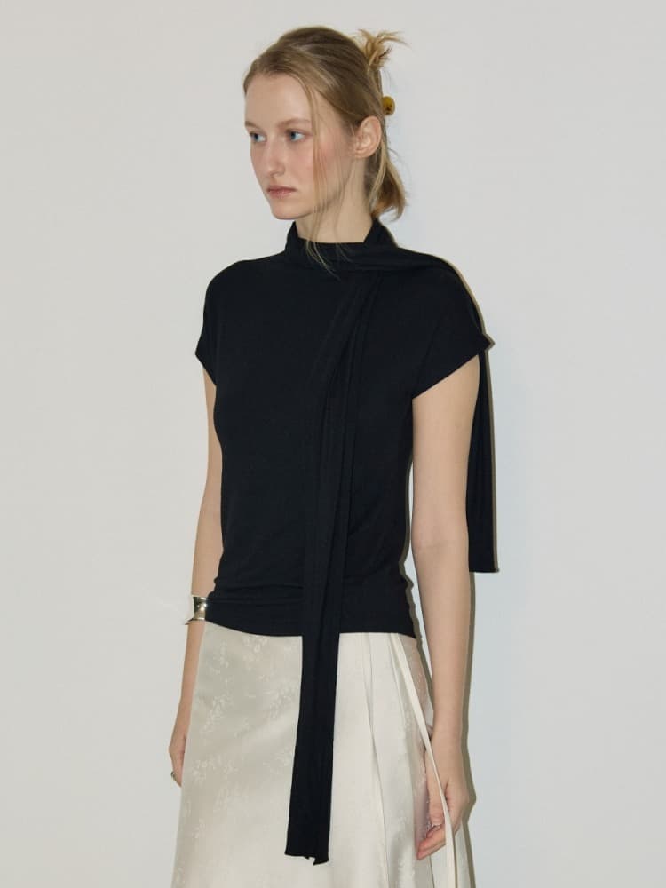 SARHA FLARED SKIRT - BEIGE