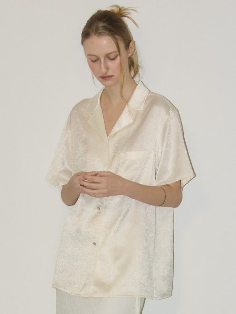 MOA LACE LONG SKIRT - CREAM