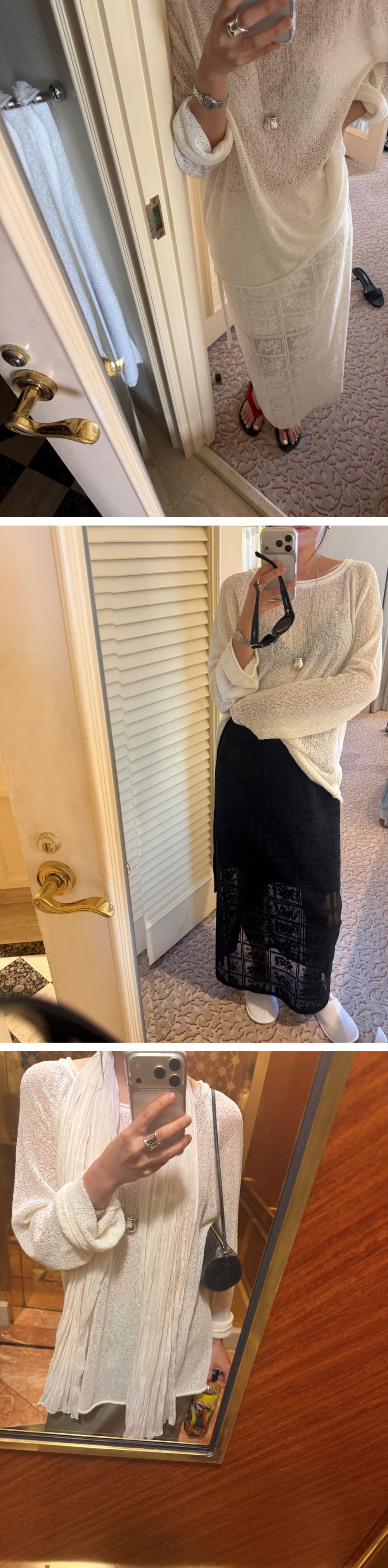 YURA LINEN PULLOVER - IVORY — vue 2