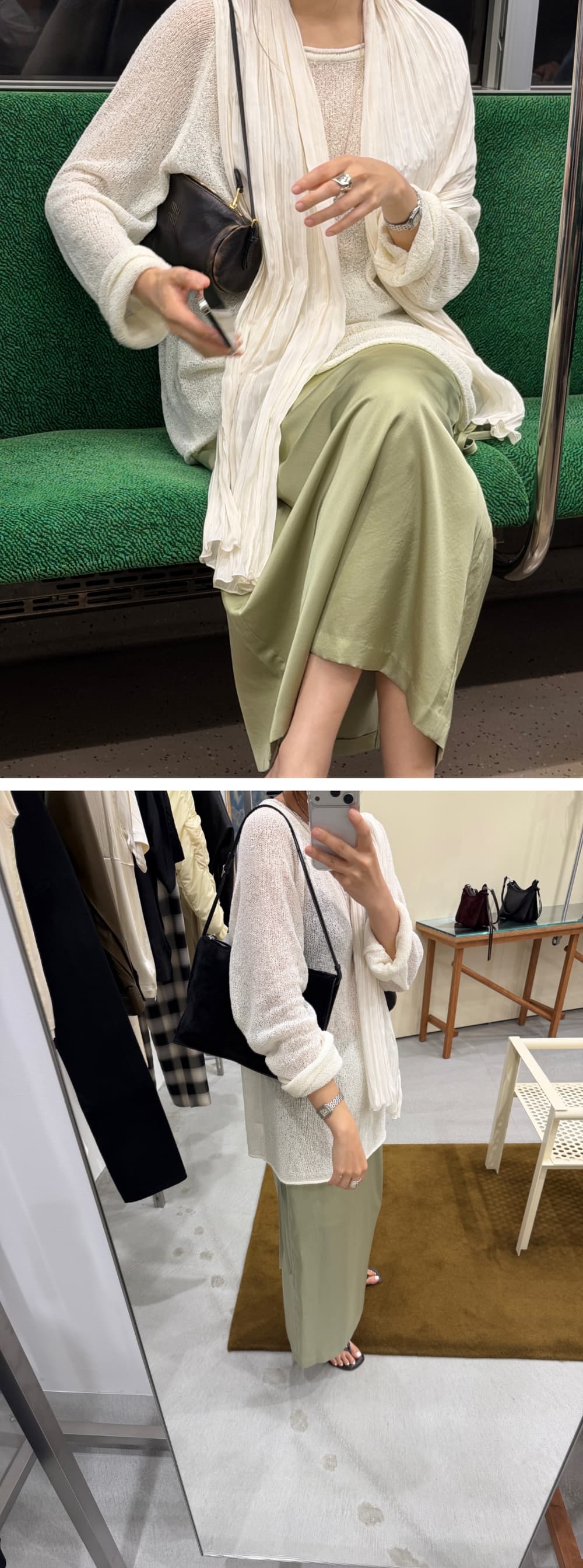 YURA LINEN PULLOVER - IVORY — vue 3