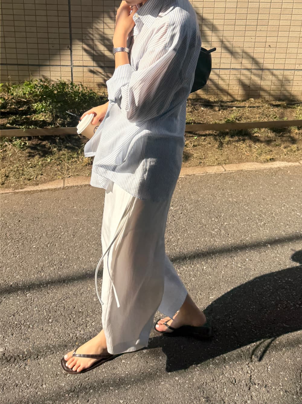 PURE H LINE SKIRT - WHITE — vue 7