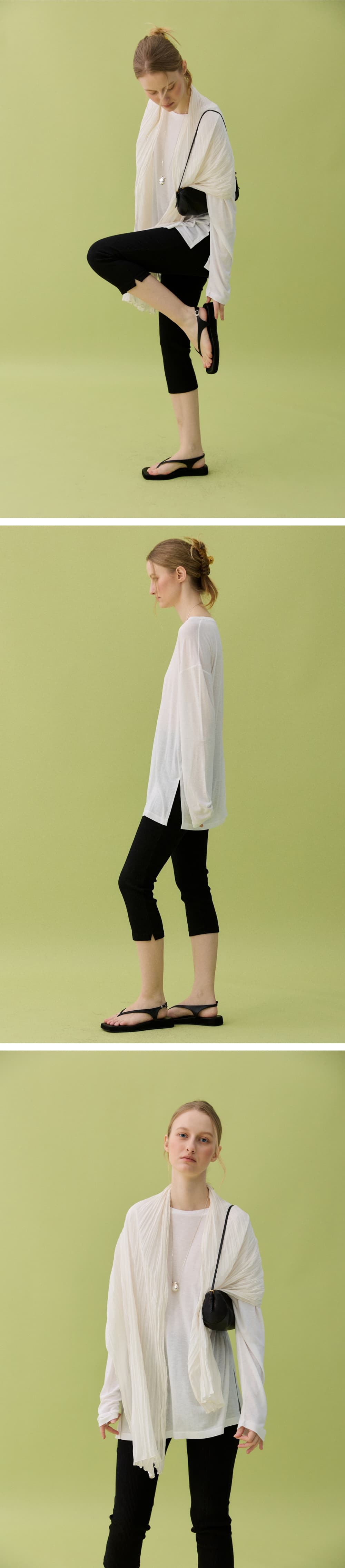 SLEY CAPRI LEGGINGS - 2COLOR — vue 8
