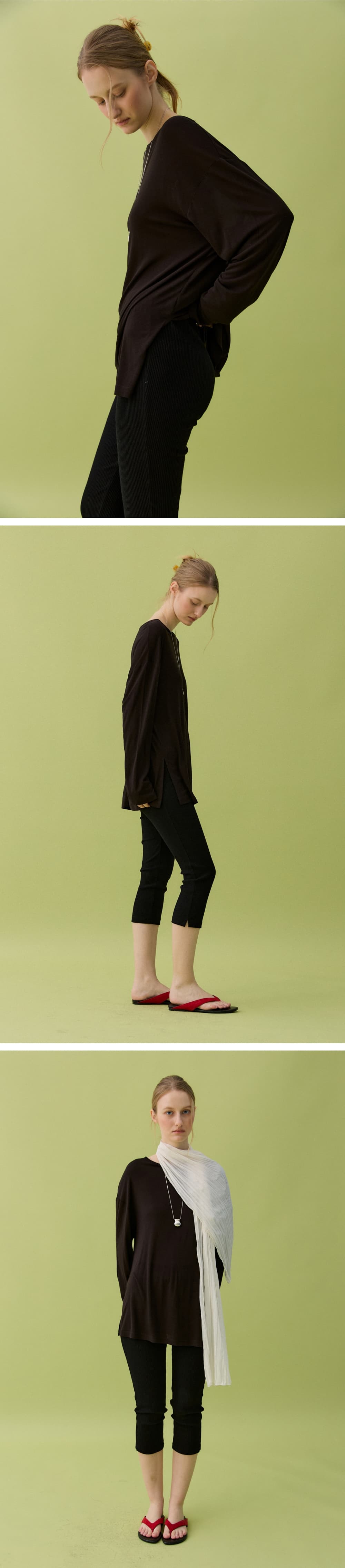 SLEY CAPRI LEGGINGS - 2COLOR — vue 10