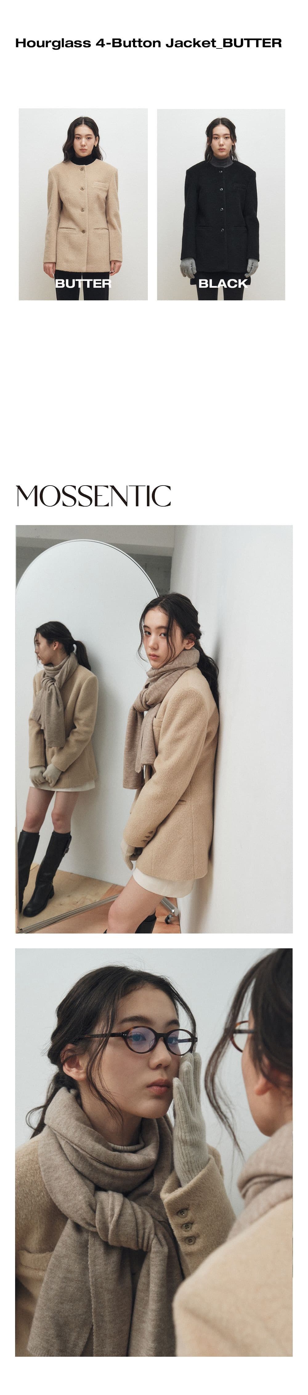 Hourglass 4-Button Jacket (Butter) — vue 2