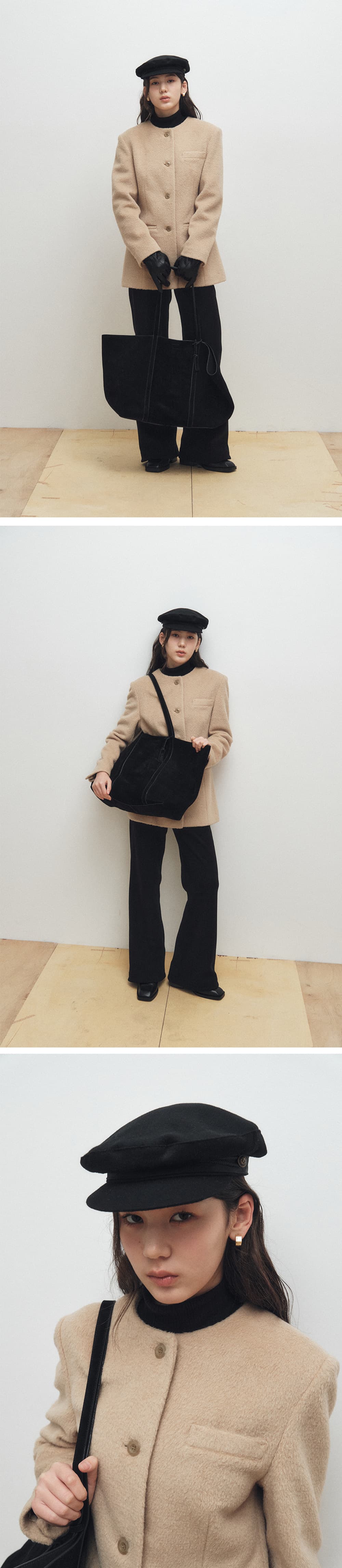 Hourglass 4-Button Jacket (Butter) — vue 3