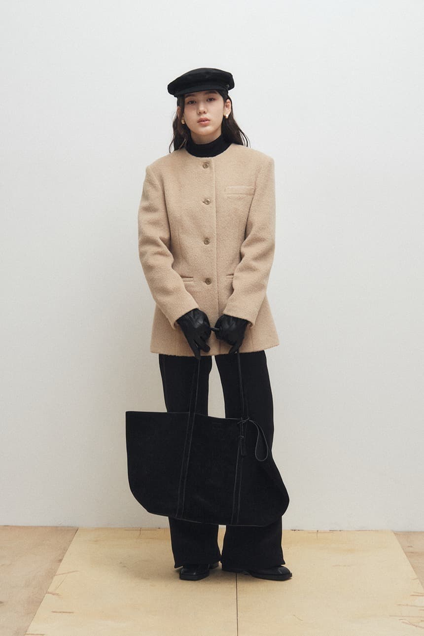 Hourglass 4-Button Jacket (Butter)