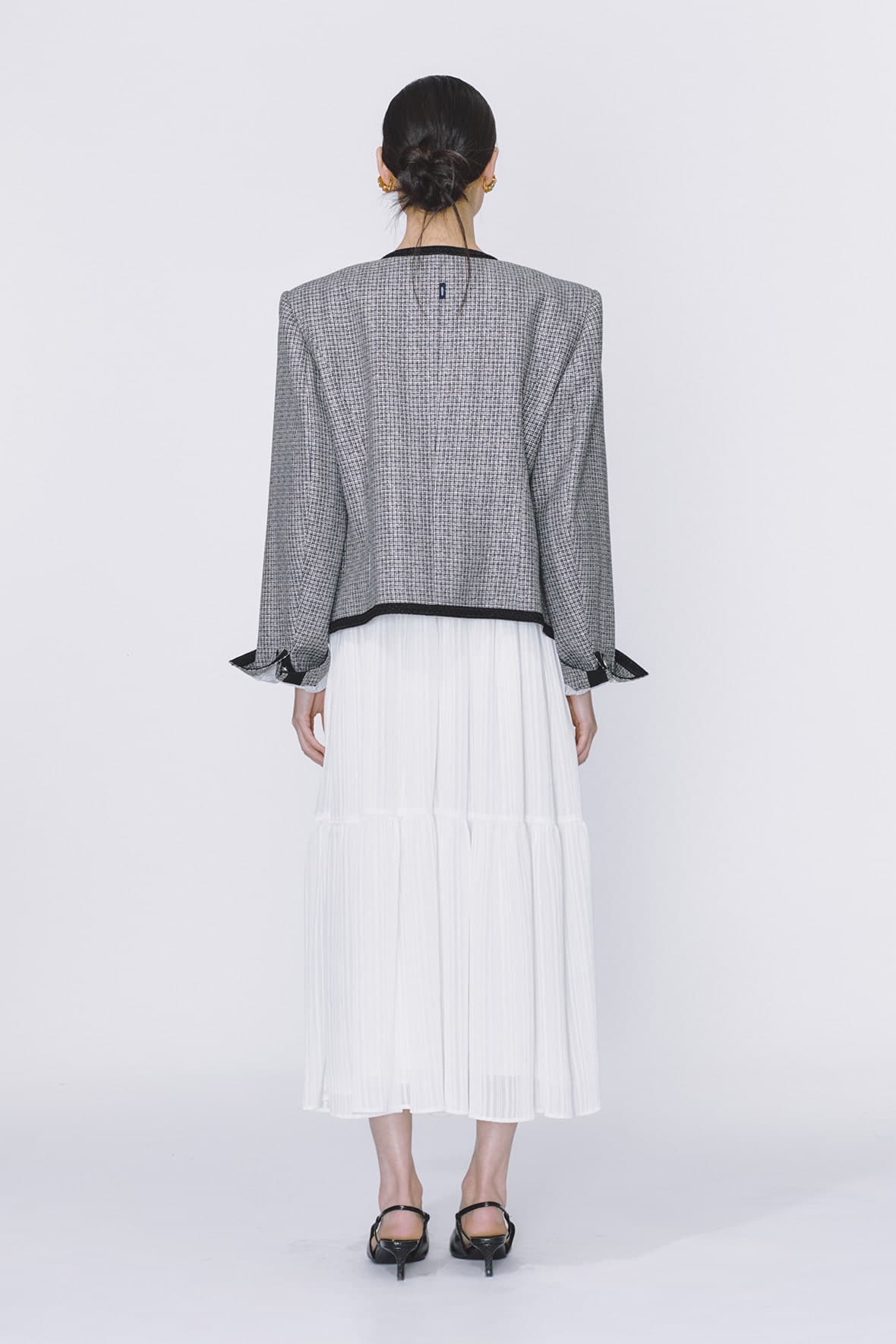 Double 4-Pocket Tweed Jacket — vue 6