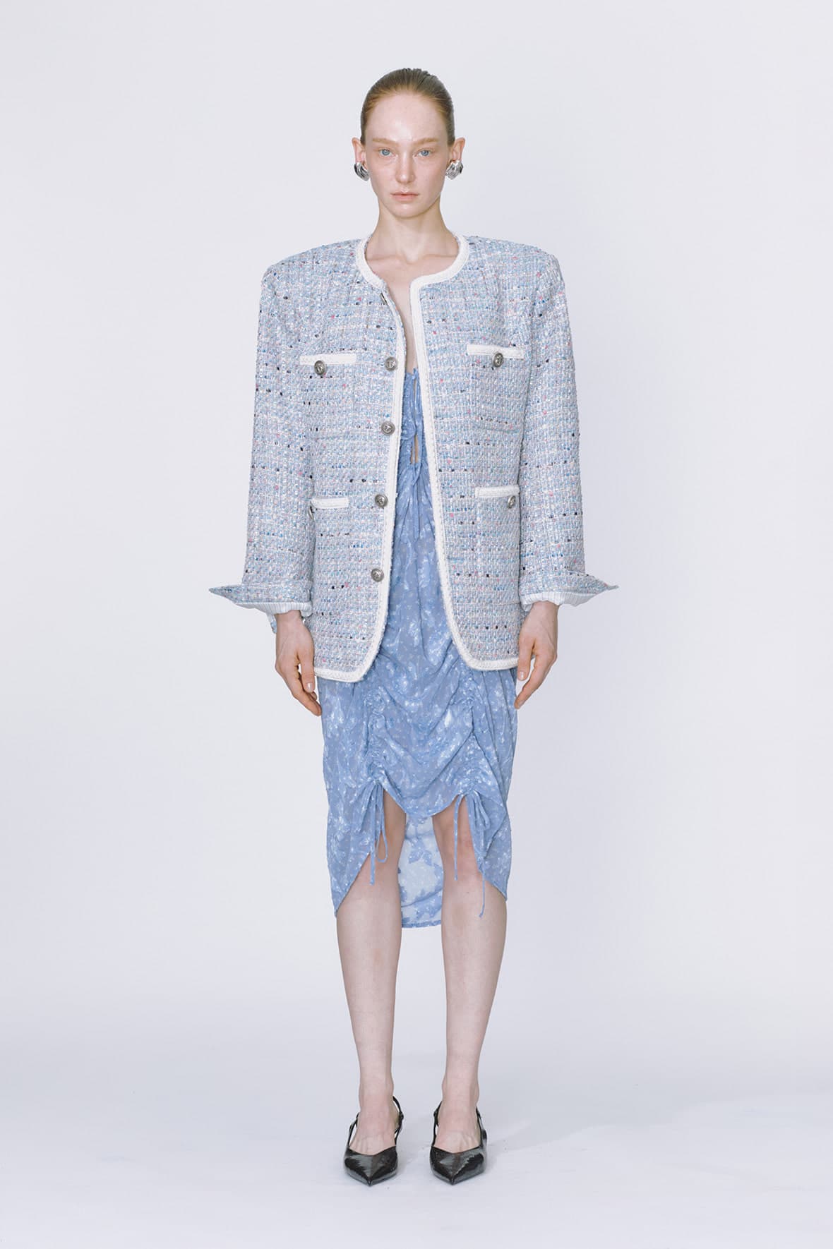 Signature 4-Pocket Tweed Jacket — vue 3