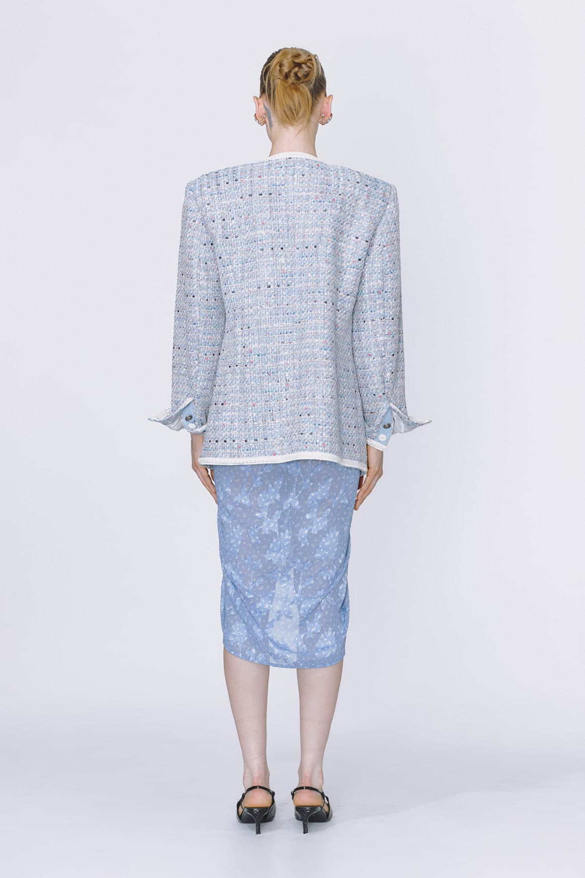 Signature 4-Pocket Tweed Jacket — vue 4