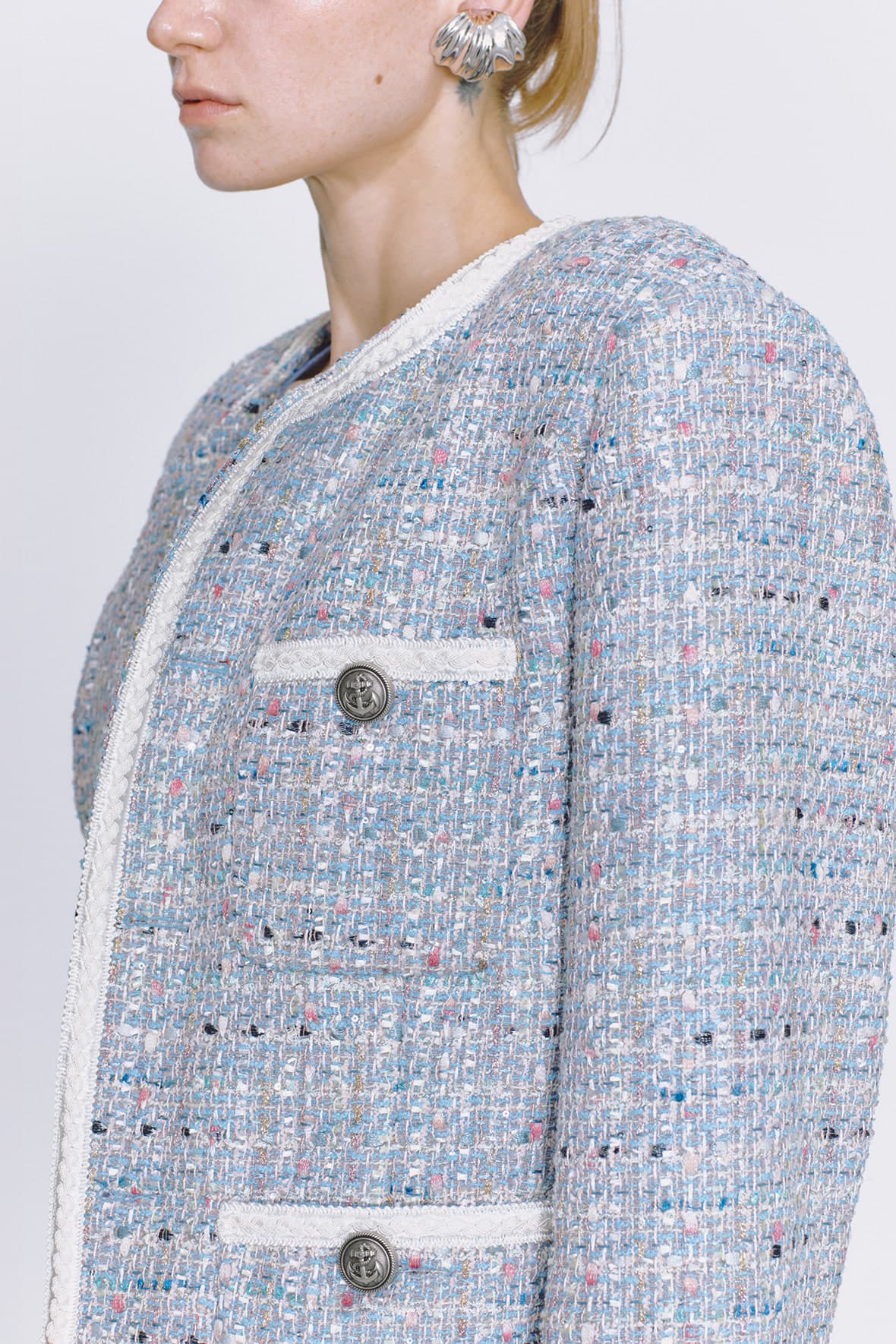 Signature 4-Pocket Tweed Jacket — vue 8