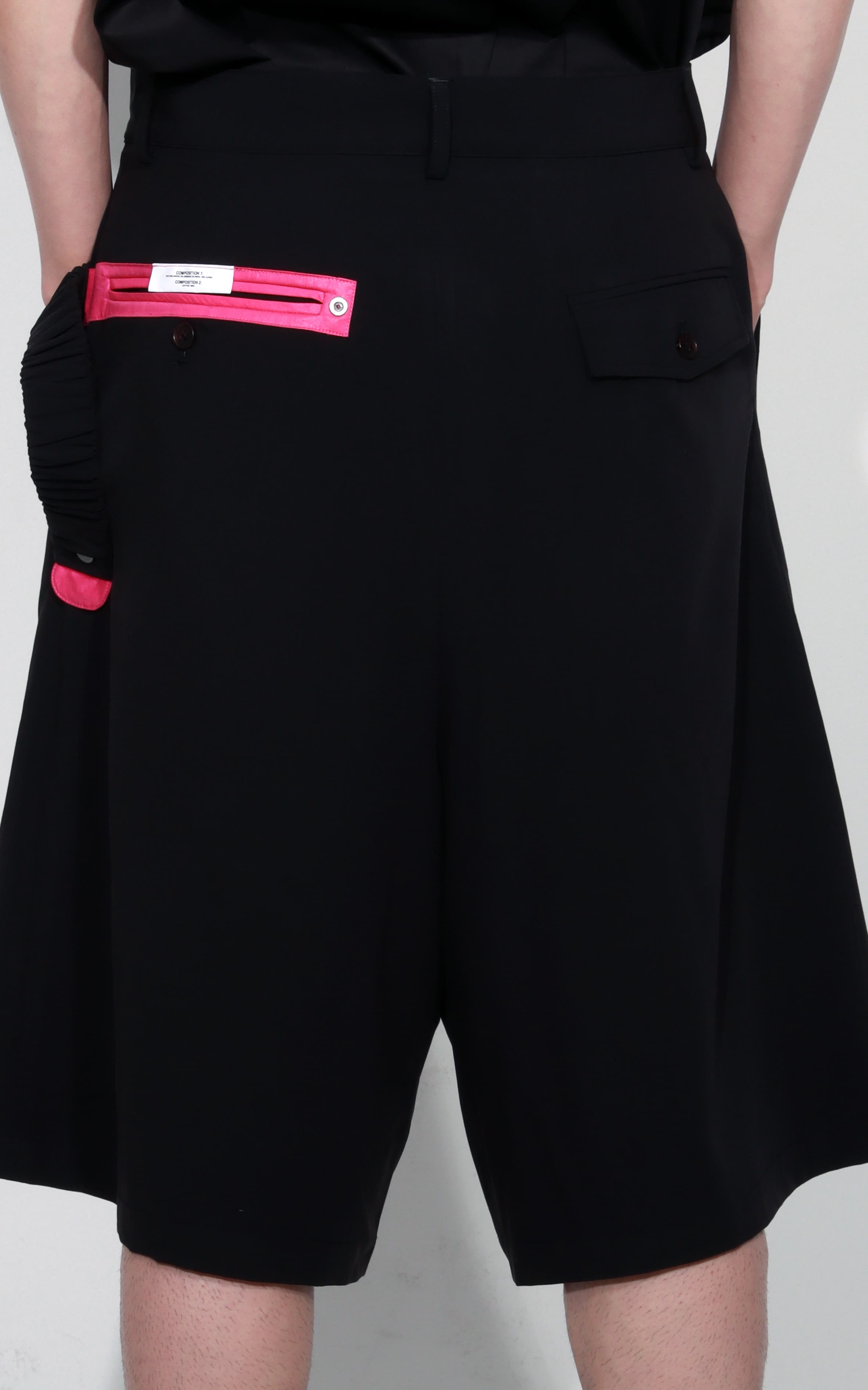 Easy Cut Shorts (BLK) — vue 4