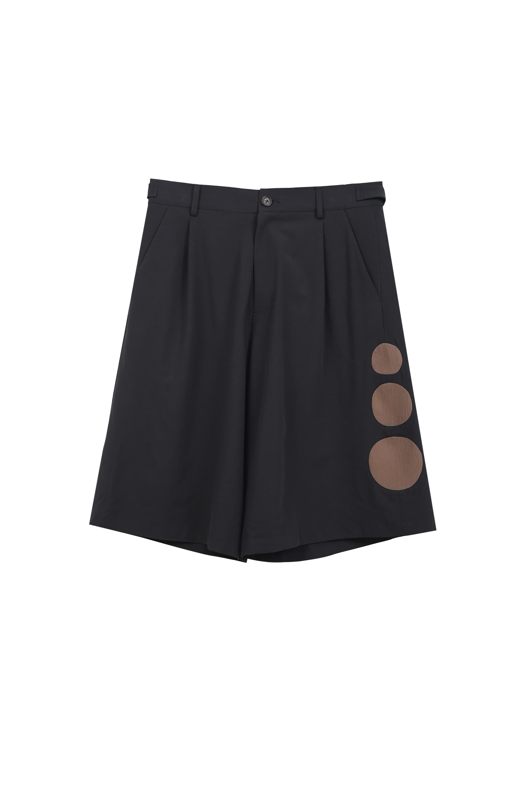 Circles Shorts (BLK) — vue 1