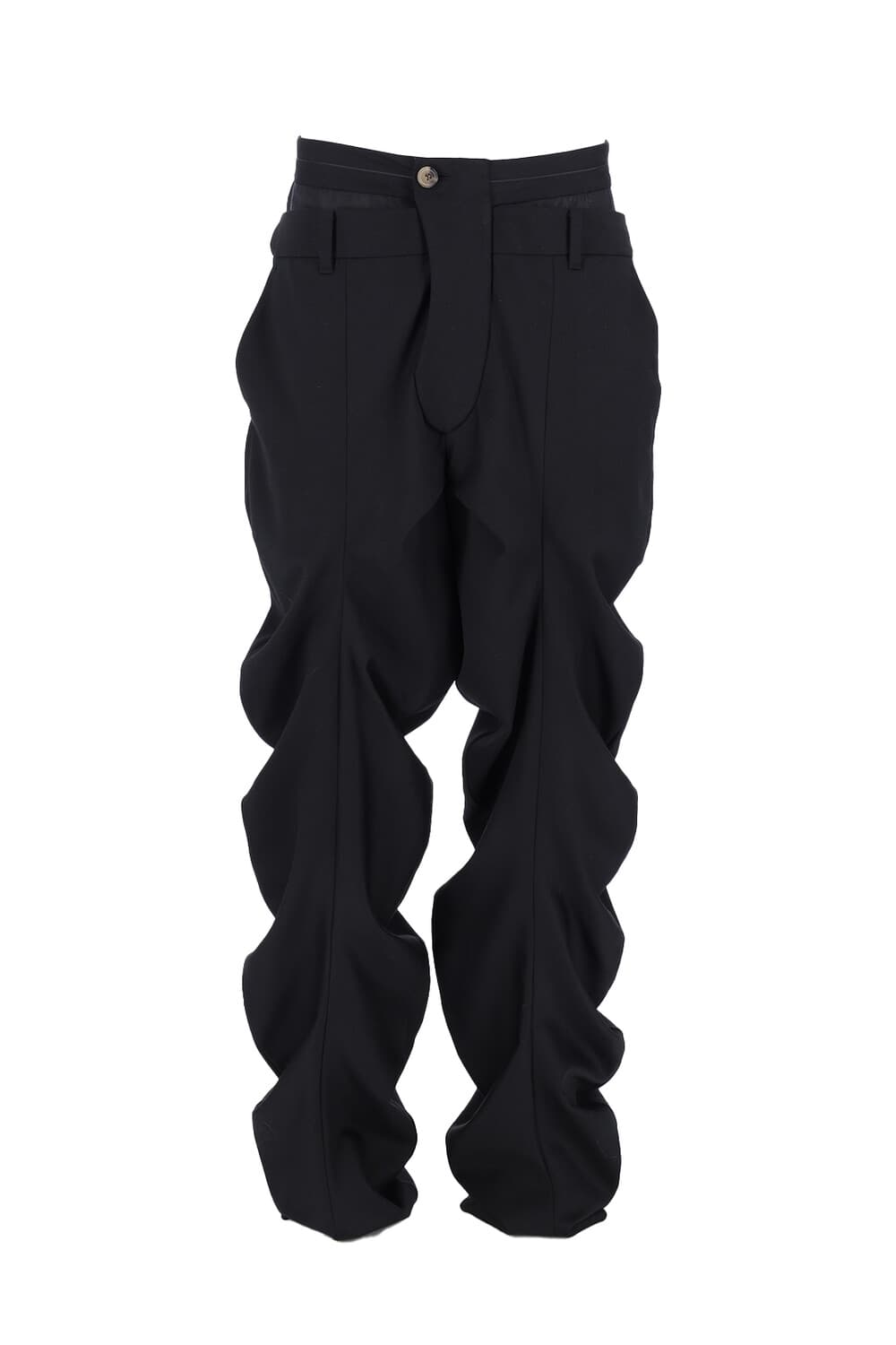 Brief Wave Trousers (Black)