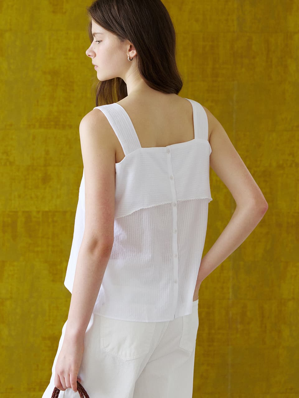 shining ribbon blouse (white) orc 6050 — vue 3