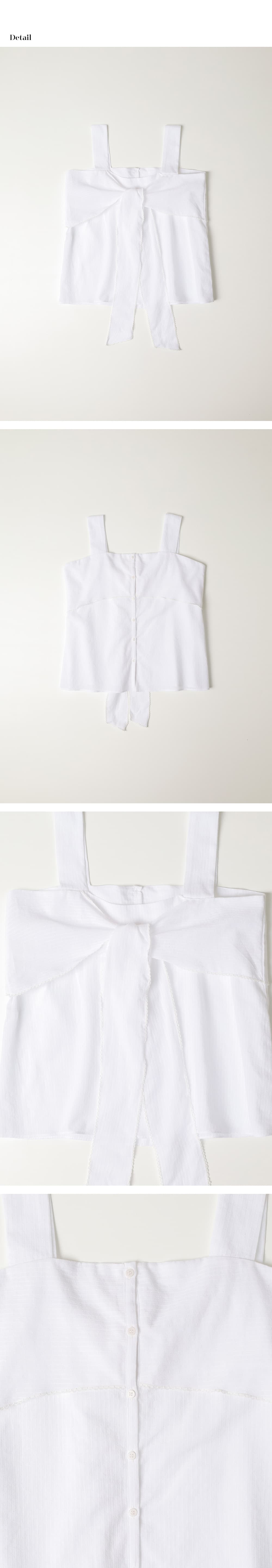 shining ribbon blouse (white) orc 6050 — vue 8