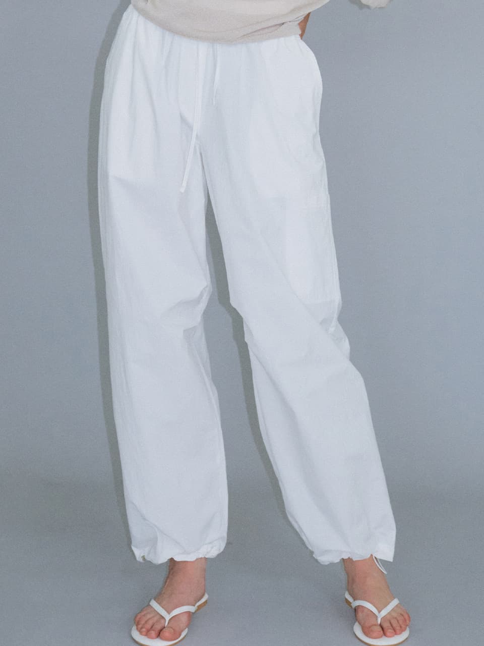 parachute pants (ivory) orc 6063 — vue 3