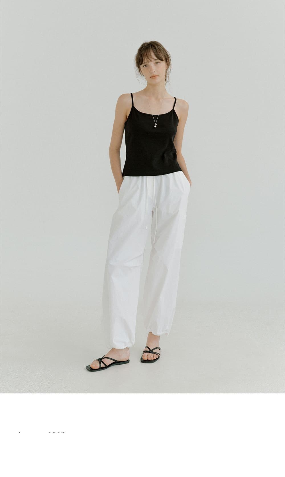 parachute pants (ivory) orc 6063 — vue 5